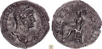 Roman Empire AR denarius Hadrian -