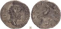 Roman Empire AR denarius Divus Antoninus Pius, Consecratio Eagle -