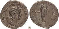 Roman Empire AR antoninianus Herennia Etruscilla, Juno standing -
