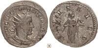 Roman Empire AR antoninianus Volusian, Salus standing -