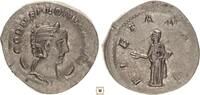 Roman Empire AR antoninianus Salonina, Pietas standing -