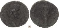 Roman Empire AE As Antoninus Pius, Fortuna standing -