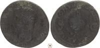 Roman Empire as Tiberius, Rudder placed vertically across banded globe -