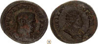 Roman Empire AE follis Constantine I., Soli Invicto Comiti, Radiate and draped bust of Sol, Treveri -