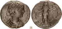 Roman Empire AR denarius Caracalla, Fides standing -
