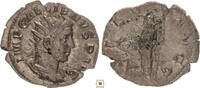 Roman Empire AR Antoninianus Gallien, Salus standing -