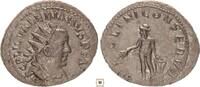 Roman Empire Antoninianus Valerian I., Apollo standing -
