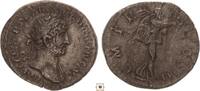 Roman Empire AR quinarius Hadrian, Victory advancing right -