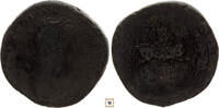 Roman Empire AE sestertius Emperor on horseback preceded and followed by soldiers -