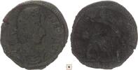 Roman Empire centenionalis Constantius II., Soldier spearing fallen horseman -