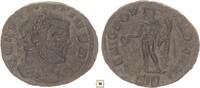 Roman Empire 1/2 follis Constantius I., Chlorus as Augustus, Genius standing, Siscia -