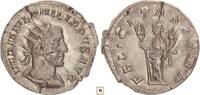 Roman Empire Antoninianus Philip I., Felicitas standing -