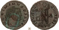Roman Empire follis Maximinus II., Jupiter standing, Thessalonica -