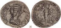 Roman Empire AR denarius Julia Domna, SAECVLI FELICITAS Isis lactand with infant horus, -