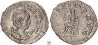 Roman Empire AR Antoninianus Herennia Etruscilla, Pudicitia seated -