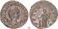 Roman Empire AR Antoninianus Herennia Etruscilla, Fecunditas standing -