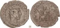Roman Empire AR Antoninianus Philip I., Securitas seated -