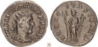 Roman Empire Antoninianus Philip I., FELICITAS TEMP, Felicitas standing -