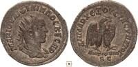Roman Empire Tetradrachm Philip II. as Augustus, Radiate bust, Antioch -