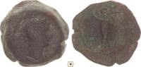 Roman Empire dichalkon Hadrian, Pan advancing left, Alexandria -