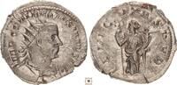 Roman Empire AR Antoninianus Volusian, FELICITAS PVBL, Felicitas standing -