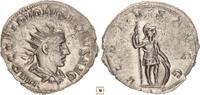 Roman Empire AR Antoninianus Volusian, VIRTUS AVGG, Virtus standing -