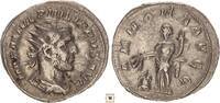 Roman Empire AR Antoninianus Philip I., Annona standing -