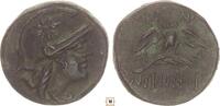 Greek AE 16mm Mysia, Pergamon, Head of Athena / Owl -