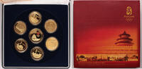 China medaillon set Beijing, Olympic games -