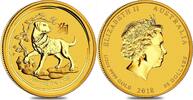 Australia 50 AUD 2018 Australian Lunar II Dog hgh 1690,00 EUR  Excl. 40,00 EUR Verzending