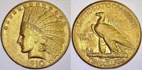 USA 10 USD 1910s Indian Head - With motto s-ss 1560,00 EUR  Excl. 40,00 EUR Verzending