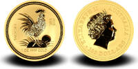 Australia 100 AUD 2005 Australian Lunar I Rooster hgh 3250,00 EUR  Excl. 45,00 EUR Verzending