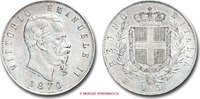 Kingdom of Italy / Königreich Italien 5 LIRE Viktor Emanuel II. König von Italien -