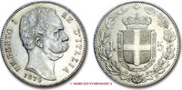 Kingdom of Italy / Königreich Italien 5 LIRE Humbert I King of Italy -