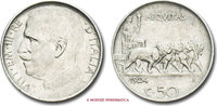 Kingdom of Italy / Königreich Italien 50 CENTESIMI Leoni - rigato Victor Emmanuel III King of Italy -