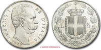 Kingdom of Italy / Königreich Italien 5 LIRE Humbert I King of Italy -