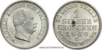 Kingdom of Prussia / Königreich Preußen 1 SILBERGROSCHEN William I, German Emperor and King of Prussia -