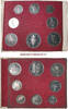 Vatican City State / Vatikanstadt Official BU Set / ORIGINAL-KMS Pope Paul VI (8 trial coins) -