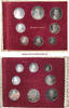Vatican City State / Vatikanstadt Official BU Set / ORIGINAL-KMS Pope Paul VI (8 trial coins) -