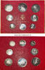 Vatican City State / Vatikanstadt Official BU Set / ORIGINAL-KMS Pope Paul VI (8 trial coins) -