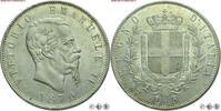 Kingdom of Italy / Königreich Italien 5 LIRE (SCUDO) Victor Emmanuel II -