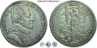 Papal States / Kirchenstaat / États pontificaux PIASTRA Pope INNOCENT XII / DEVS PACIS CONTERET SATANAM -