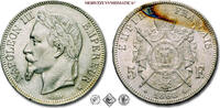 France / Frankreich 5 FRANCS / 5 FRANKEN Napoleon III Emperor of the French -