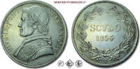 Papal States / Kirchenstaat / États pontificaux SCUDO Pope Pius IX -