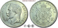 France / Frankreich 5 FRANCS / 5 FRANKEN Napoleon III Emperor of the French -