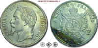 France / Frankreich 5 FRANCS / 5 FRANKEN Napoleon III Emperor of the French -