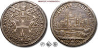 Papal States / Kirchenstaat / États pontificaux PIASTRA 1/2 Pope Clement XI / CIVITAS VRBINI -