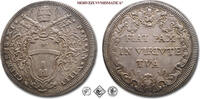 Papal States / Kirchenstaat / États pontificaux MEZZA PIASTRA Pope Clement XI / FIAT PAX IN VIRTVTE TVA -