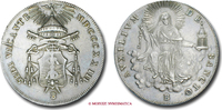 Papal States / Kirchenstaat / Italien-Kirchenstaat SCUDO ROMANO VACANT SEES 1823 -