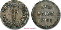 Papal States / Kirchenstaat / Italien-Kirchenstaat 2 BAIOCCHI FIRST ROMAN REPUBLIC (1798-1799) -